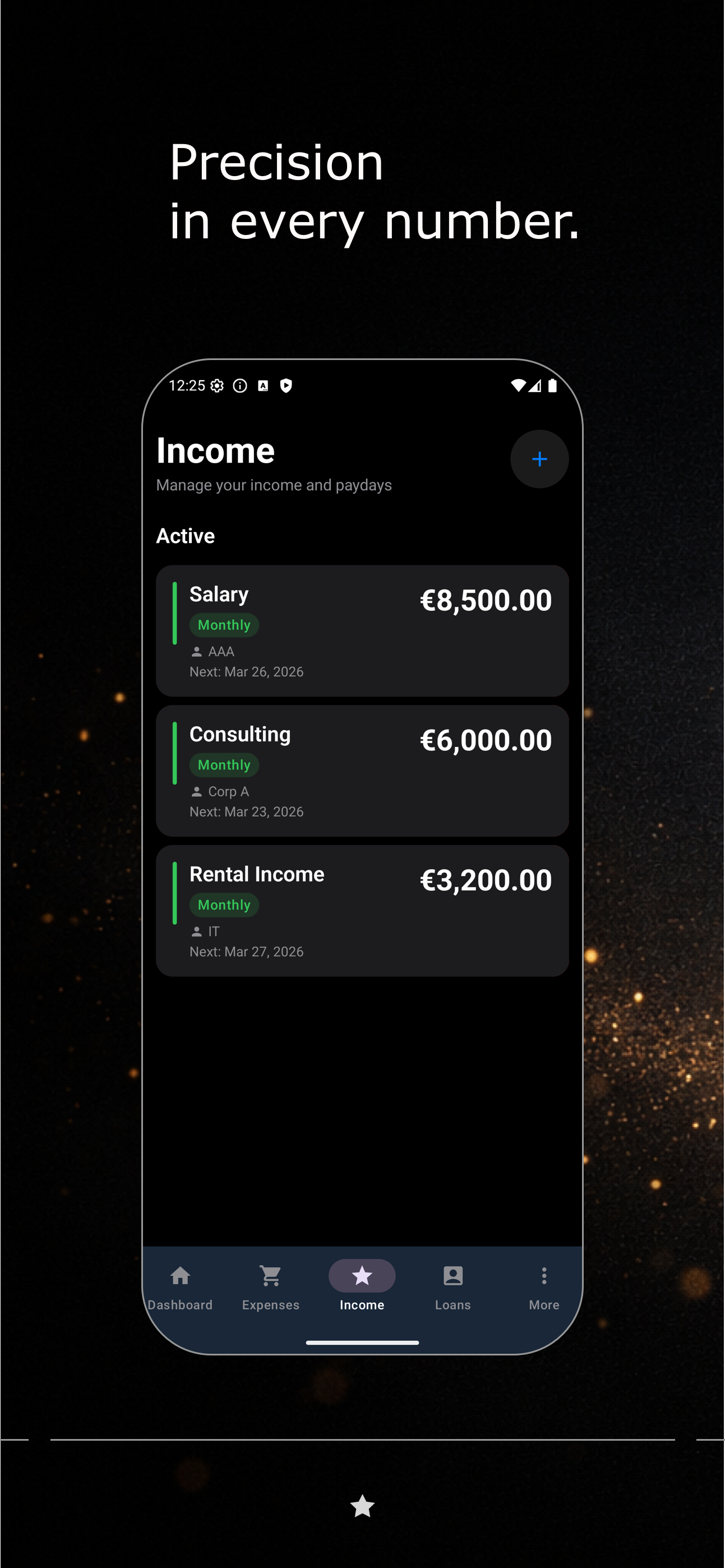 Ypsilon Android - Cash Flow